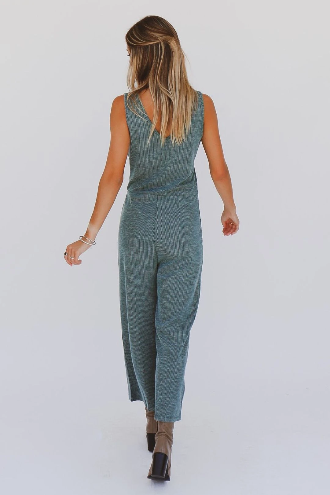 Dunes Jumpsuit In Teal 6 Dunes Jumpsuit In Teal - Image 4