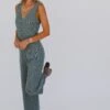 Dunes Jumpsuit In Teal -Layer Outfit 28392893841481 1