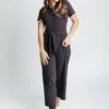 The Zachary Ribbed Jumpsuit In Navy -Layer Outfit 28400701440103 1