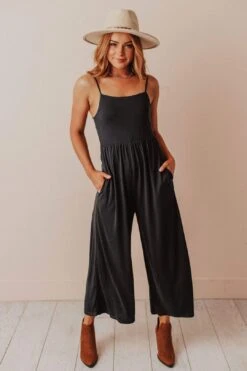 Vivienne Jumpsuit Dark Grey