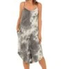 Tie-Dye Wide Leg Jumpsuit -Layer Outfit 28424705507400 1