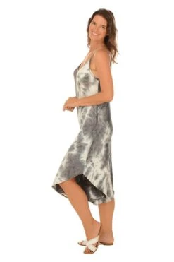 Tie-Dye Wide Leg Jumpsuit -Layer Outfit 28424705540168 3