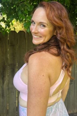 Chloé 3 Running Nursing Sports Bra (Dusty Rose) -Layer Outfit 28437010808950 5