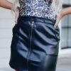 Franci Faux Leather Mini Skirt -Layer Outfit 28453919916119 1