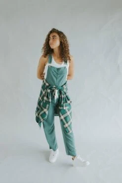 *Ashby Jumpsuit In Jade 26 *Ashby Jumpsuit In Jade -Layer Outfit 28456104689734 5