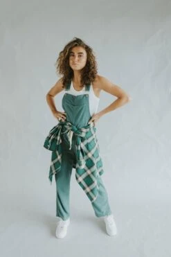 *Ashby Jumpsuit In Jade 25 *Ashby Jumpsuit In Jade -Layer Outfit 28456104755270 4