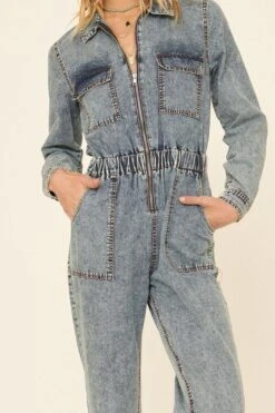 Jane Cropped Pocket Jumpsuit