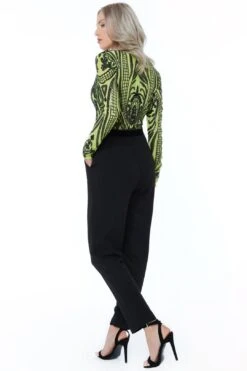 Deep V Neck Sequin Embroidered Jumpsuit -Layer Outfit 28504636391560 6