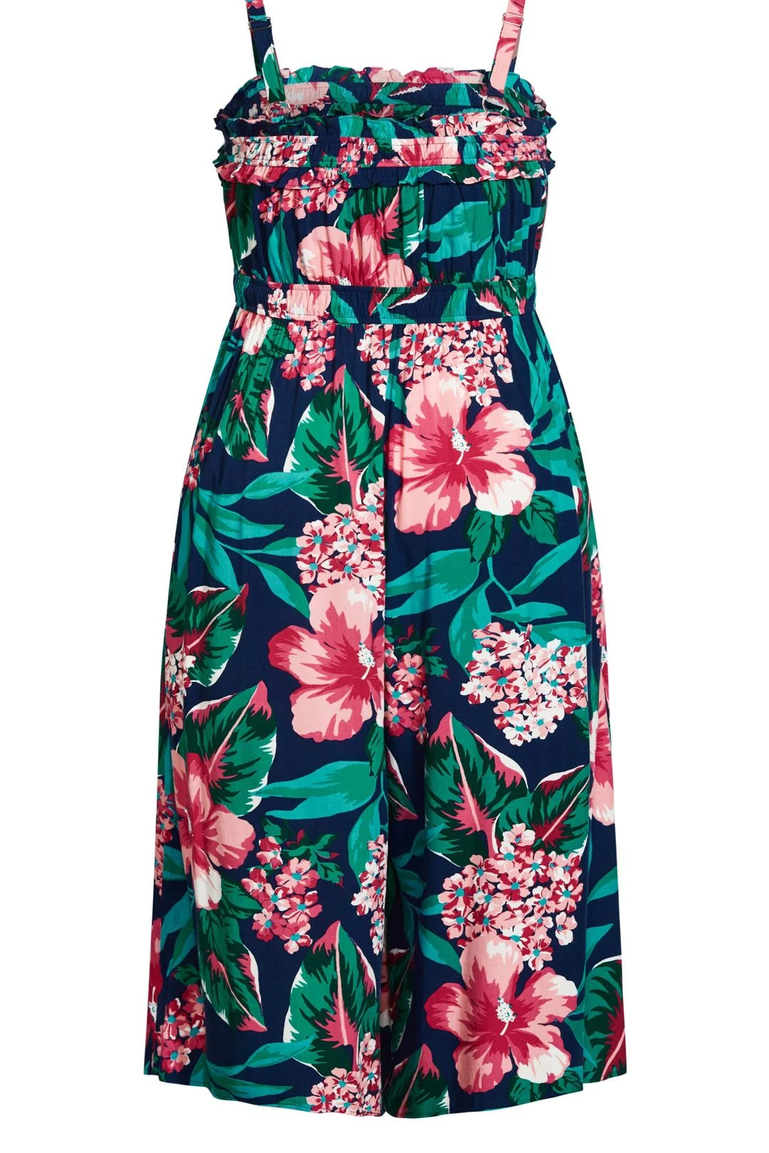 Jill Strappy Jumpsuit - Navy Floral 5 Jill Strappy Jumpsuit - Navy Floral - Image 3