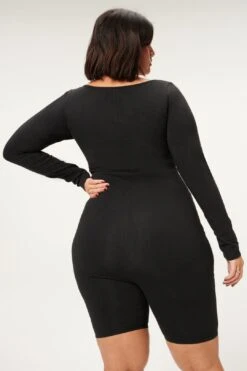 ESSENTIAL BIKER JUMPSUIT | BLACK001 -Layer Outfit 28533570338899 9