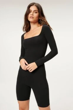 ESSENTIAL BIKER JUMPSUIT | BLACK001
