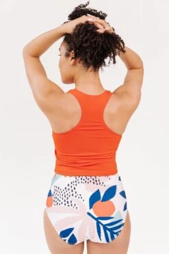 Persimmon Racer-Back Crop Top -Layer Outfit 28535187341497 5