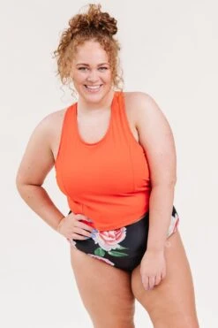 Persimmon Racer-Back Crop Top -Layer Outfit 28535189274809 6