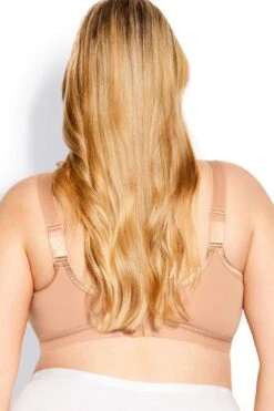 Basic Cotton Bra - Beige -Layer Outfit 28551685963894 2