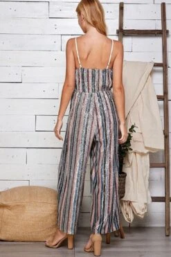 Starr Stripe Jumpsuit FINAL SALE -Layer Outfit 28554640064611 3