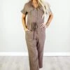 Traveling Soldier Jumpsuit, Mocha -Layer Outfit 28558995816483 1