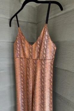 Bronze Serpent Jumpsuit | In Stock -Layer Outfit 28560521003092 4
