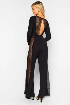 Izzie Jumpsuit - Black -Layer Outfit 28602885275779 4