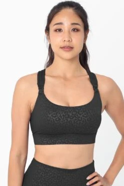 Chloé 4 Running Nursing & Pumping Sports Bra (Black Cloud) -Layer Outfit 28615296450678 11