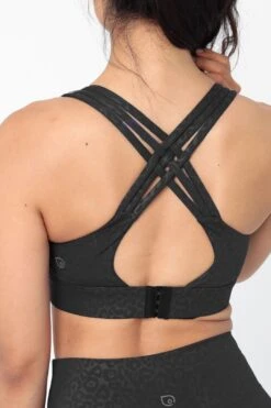 Chloé 4 Running Nursing & Pumping Sports Bra (Black Cloud) -Layer Outfit 28615296516214 13