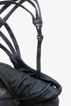 Chloé 4 Running Nursing & Pumping Sports Bra (Black Cloud) -Layer Outfit 28615340851318 6