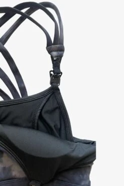 Chloé 4 Running Nursing & Pumping Sports Bra (Black Cloud) -Layer Outfit 28615341080694 4