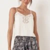 Spell Basic Linen Cami // White