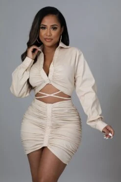 Sippin' Champagne Skirt Set -Layer Outfit 28636950462530 3