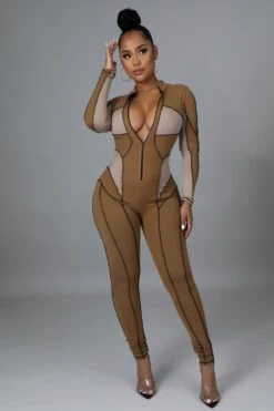 Stitched Together Jumpsuit -Layer Outfit 28654813806658 3