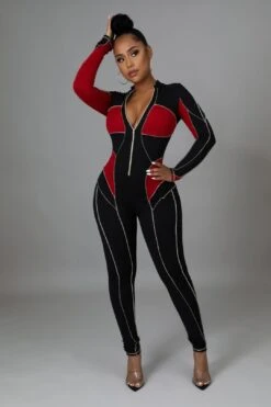 Stitched Together Jumpsuit -Layer Outfit 28654814036034 8