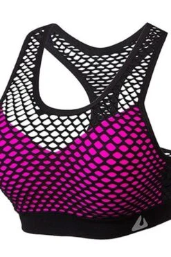 Mesh Sheer Seamless Sports Bra -Layer Outfit 28662221013027 2