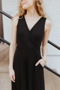 Clara Wrap Jumpsuit -Layer Outfit 28663984816294 6