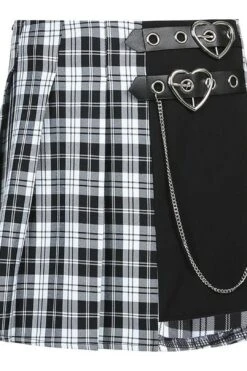 Fashion High Waist Pleated Skirt PN3726 -Layer Outfit 28681460023452 5