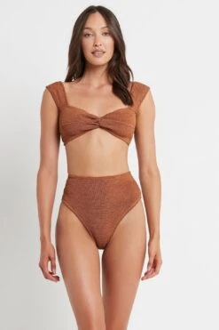 Bound By Bond-Eye Sonny Crop In Bronze