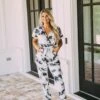 Emmy Tie Dye Jogger Jumpsuit