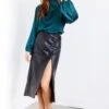 Kailin Leather Midi Skirt -Layer Outfit 28737755152442 1