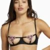 Colette Flower Applique Open Cup Bra 1 Colette Flower Applique Open Cup Bra -Layer Outfit 28759768858672 1