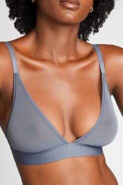 Sieve Triangle Bra In Black And In Buff And In Slate (3 Pack) -Layer Outfit 28763256553649 6