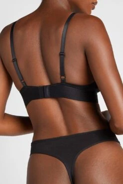 Sieve Triangle Bra In Black And In Buff And In Slate (3 Pack) -Layer Outfit 28763265302705 4