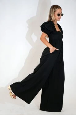 The Hamptons Jumpsuit In Caviar 13 The Hamptons Jumpsuit In Caviar -Layer Outfit 28784576331847 2