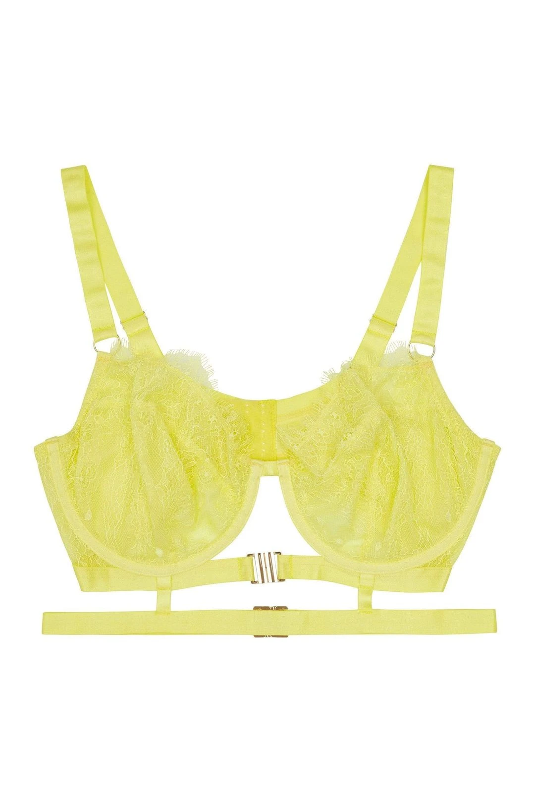 Devon Lime Lace Bra 5 Devon Lime Lace Bra - Image 3