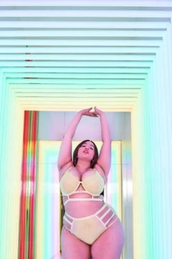 Devon Lime Lace Bra 13 Devon Lime Lace Bra -Layer Outfit 28786288033840 4