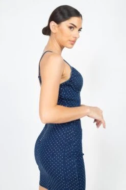 Stone Point Denim Cami Top & Skirts Set -Layer Outfit 28818296569935 18