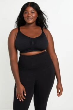 FOREVER Plus Size Seamless Maternity Bra -Layer Outfit 28818530369672 2