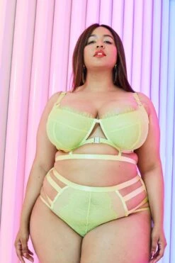 Devon Lime Lace Bra 15 Devon Lime Lace Bra -Layer Outfit 28827630239792 5