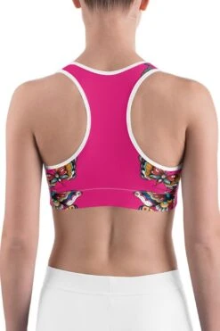 Day Of The Dead - Butterflies Sports Bra -Layer Outfit 28843775328291 8