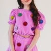 Queen Of Sparkles: 3D Smiley Poof Top -Layer Outfit 28855641079895 1