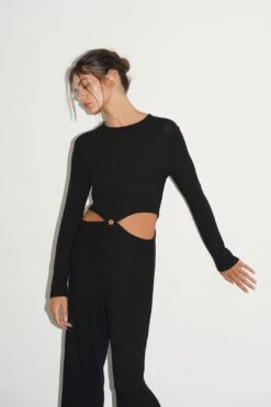Banx Jumpsuit - Black -Layer Outfit 28860581118036 6