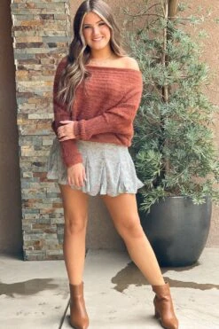 Halston Floral Skirt