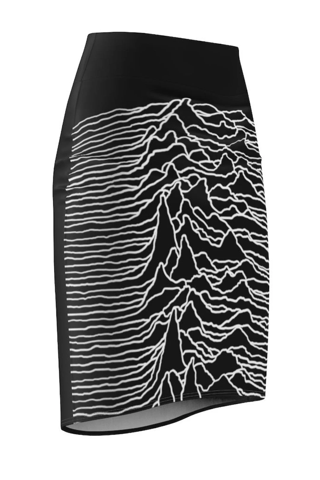 Dark Waves Pencil Skirt 6 Dark Waves Pencil Skirt - Image 4